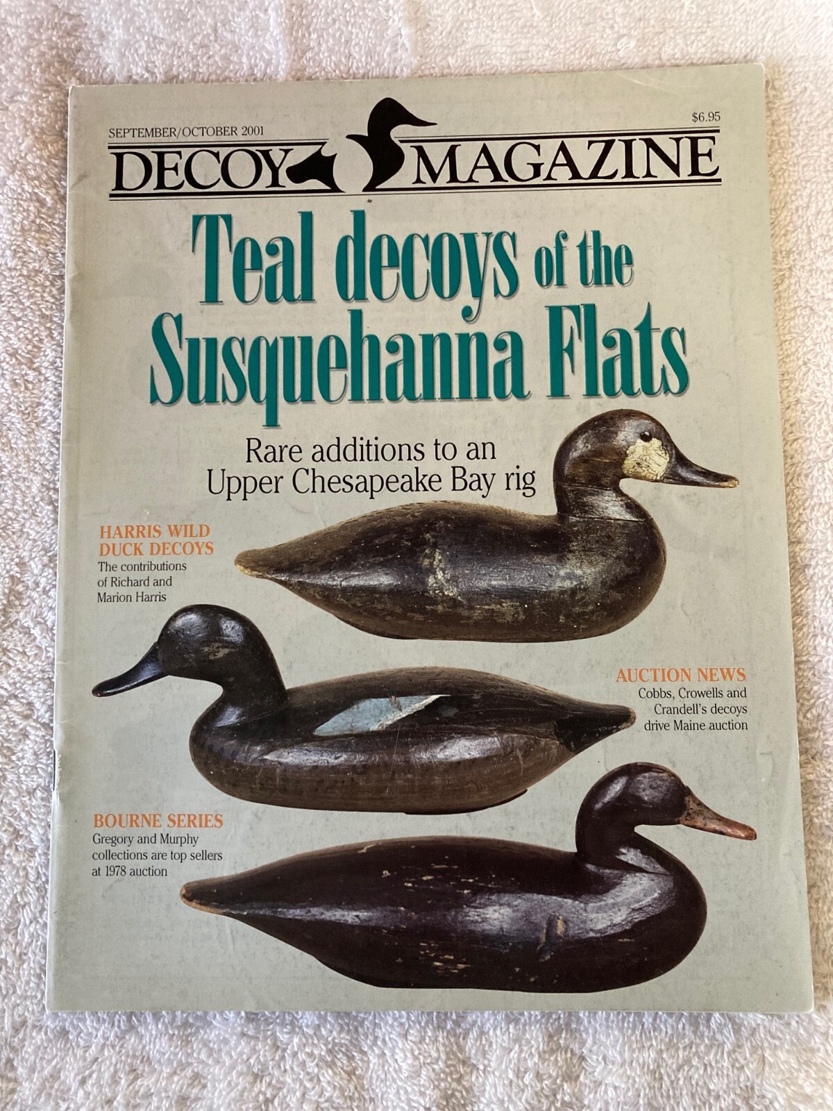 DECOY MAGAZINE September /October 2001 Harris Wild Duck Decoys eBay