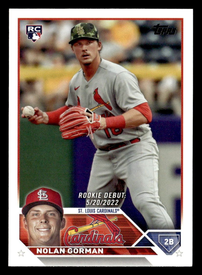 2023 Topps Update #US212 Nolan Gorman