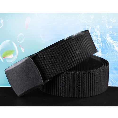 Nylon Belt Woven Belts Sports Canvas Miss Automatic Buckle Web for Men
