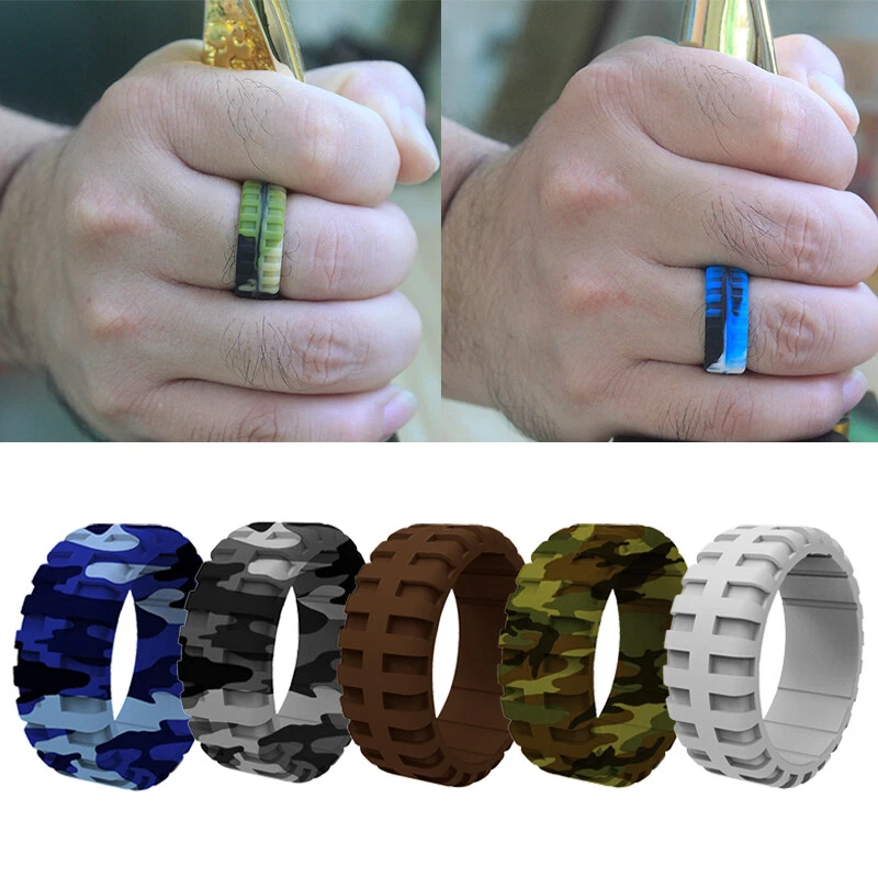 Unisex silicone sales rings