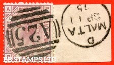 SG. 138. J1a. " PA ". 2&frac12;d Rosy Mauve. " BLUED PAPER ". Plate 1. A fine " B90080