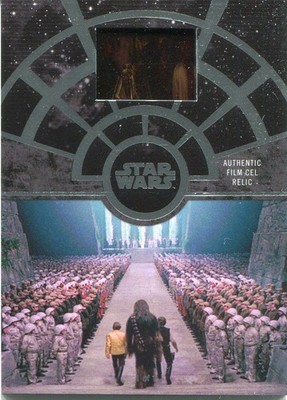 Star Wars 40th Anniversary Film Cel Card FCC-50 The Yavin Medal Ceremony
