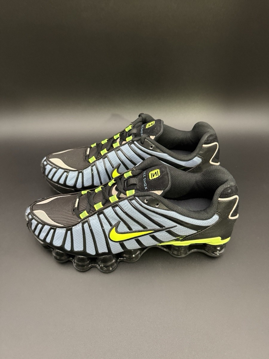 Nike Shox TL Shoes Thunderstorm Black Volt CI7692-400 Men's Sizes