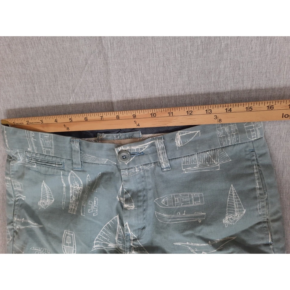 Pantalones Cortos Informales Life/After/Denim Hombres 31 Náuticos Verde Mar Estilo Listo para Verano Foto 3 de 4