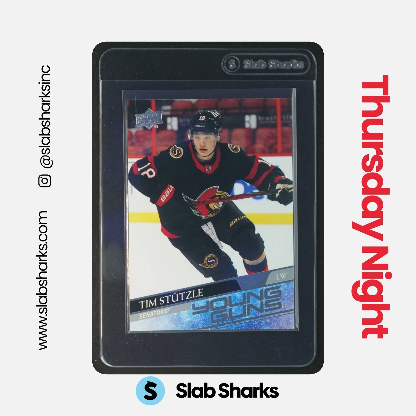 2020-21 Upper Deck - Young Guns (RC) Tim Stutzle #482 - Ottawa Senators