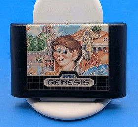 SEGA GENESIS ALEX KIDD IN THE ENCHANTED CASTLE - COMPLETE (TESTED & WORKING)