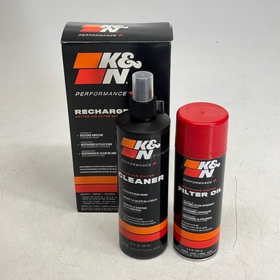 K&N (SET OF 2) Engineering Aerosol Oiled Cotton Air Filter Service Kit 99-5000