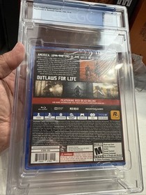 Red Dead Redemption II PS4 CGC 10 A++ Factory Sealed Y-Fold Graded Rockstar Rare