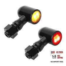 Motorcycle LED Turn Signal Light, Universal Rear Turn Signals Mini Size Brake
