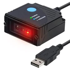 2D Embedded Fixed Mount Barcode Scanner Scan Engine, Ultra-Rugged 1D 2D QR Ba...