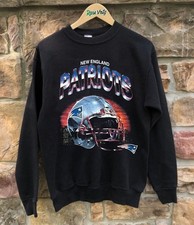 New England Patriots NFL black crewneck sweatshirt S-5XL QT6969