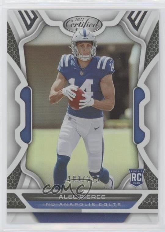 2022 Certified Rookies Mirror 103/325 Alec Pierce #136 2g6