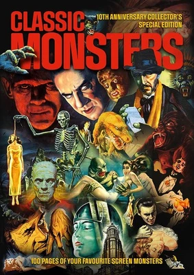 Classic Monsters 10th Anniversary Special Edition horror movie magazine - Image 1 of 4