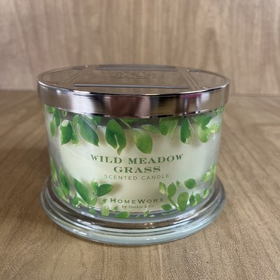 Homeworx by Slatkin & Co Wild Meadow Grass 4 Wick 18 Oz Spring New