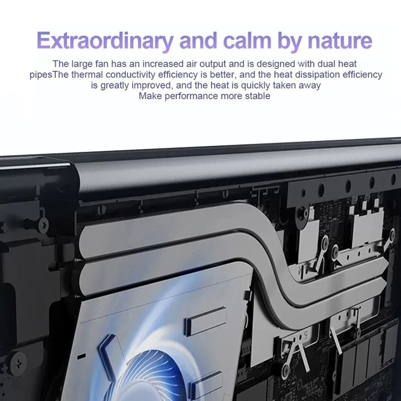 Laptop 15,6″ Ultra Sottile 16 GB RAM 2 TB SSD Intel N3700 Windows 11 - Immagine 3 di 4