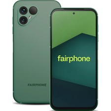 Fairphone 5 5G Smartphone 128GB, 6GB RAM, Green, Dual SIM