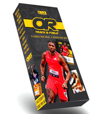 2026 Onyx Track And Field Blaster Box 4 Packs 1 Auto | Noah Lyles Olympics 20 ct