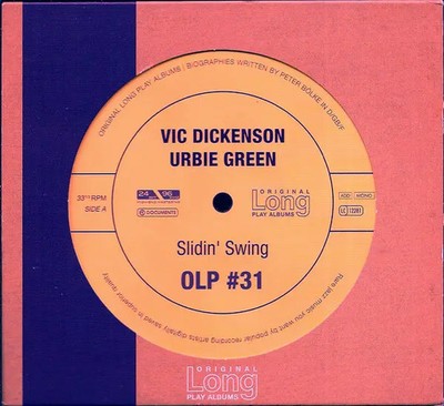 CD Vic Dickenson / Urbie Green Slidin Swing DIGIPAK Original Long Play Albu