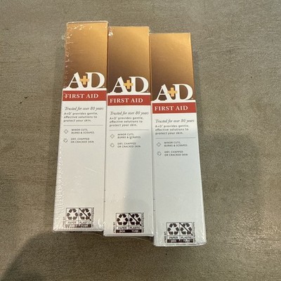 3 Pack of A+D First Aid Ointment 1.5oz