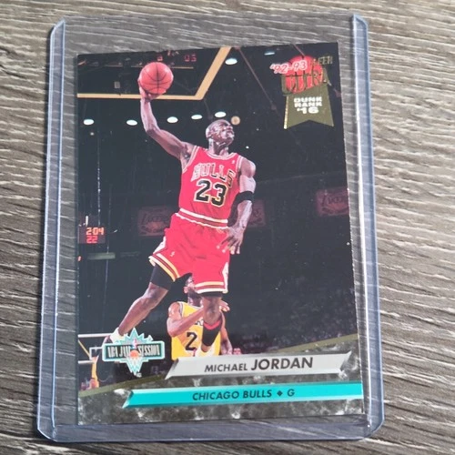 Fleer Ultra 1992-93 Slam Session Insert Michael Jordan #216 Chicago Bulls