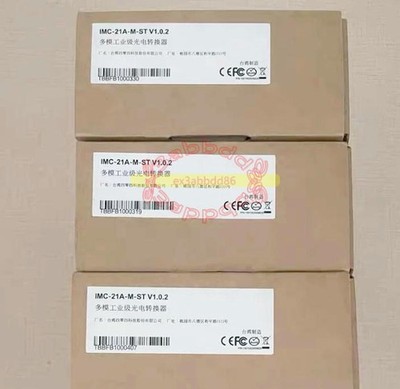 1PCS New MOXA IMC-21A-M-ST Industrial Photoelectric Converter