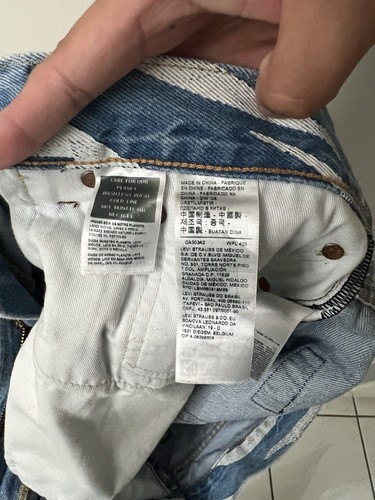 Levi’s X Clot Tiger Print Straight Leg Jeans RARE - Picture 7 of 7