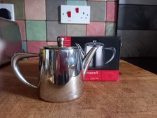 Café Olé Derwent Teapot, 13oz / 330ml, Serves 1, 13oz, Stainless Steel