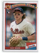 2021 Topps Archives Baseball (1991 Bazooka Shining Star Inserts) Multi-Discount