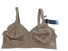 Bali 42D NWT Soft Taupe Machine Washable Seamless Wireless Double Layered Cups