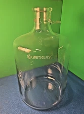 DURAN CG-1560 | 20L FILTER FLASK CHEMGLASS | Fixed Glass HOSE BARB