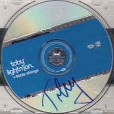 Toby Lightman Signed Autographed Little Things CD
