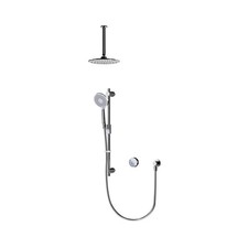 Image of Aqualisa Smart Glo GLO.A1.BV.DVFC.23 Dual Outlet Smart Shower HP/Combi Chrome
