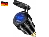 45W Pd Usb Din Hella Steckdose FüR Bmw Motorrad, 18W Qc 3.0 ZigarettenanzüNder U