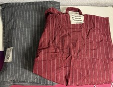 2x Kochsch&uuml;rze Grillsch&uuml;rze Set Rot Grau verstellbar mit Taschen Neu