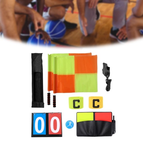 Soccer Referee Kit Referee Flag Linesman Soccere Flag - Bild 4 von 7