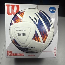 NEW Wilson  Vivido  Replica Match Soccer Football Ball NCAA - WS2000401 - Size 5