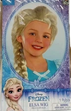 Disney Frozen Elsa Wig Child Size New In Package 
