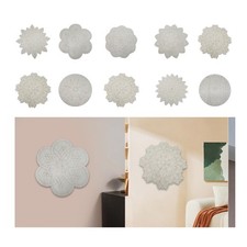 Geometric Wood Wall Art Decoration Bohemian Collection Artwork Ornament for