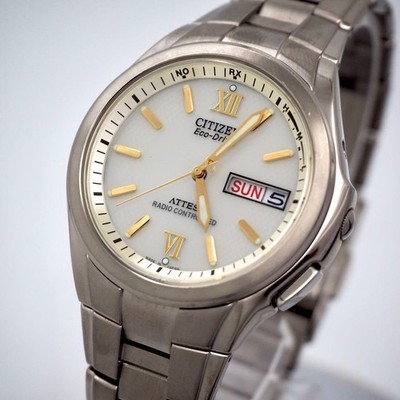 Citizen Attesa Eco-Drive Radio-Controlled Men's Watch From Japan