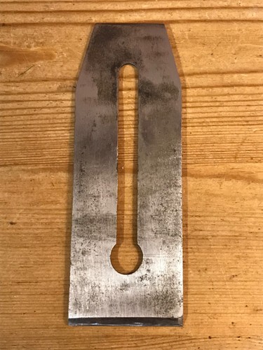 235b Vintage Schallplatte Holzbearbeitung Schreiner Hobel Klinge 2 3/8" breit