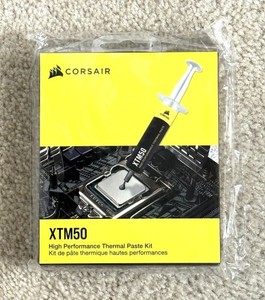 Corsair XTM50 High Performance Thermal Paste Kit *NEW* Sealed