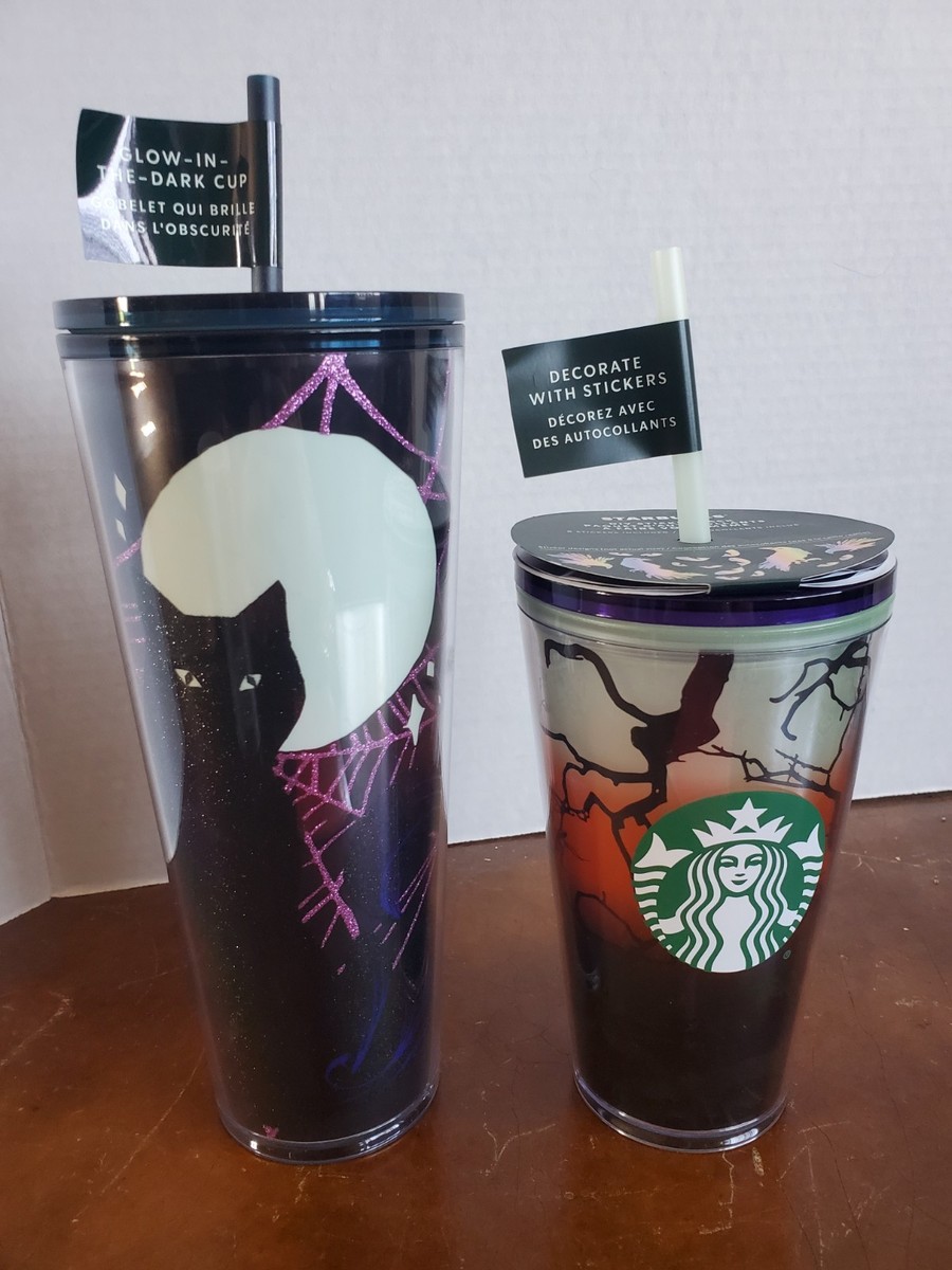 Starbucks Halloween Tumbler Lot Of 2 2021 & 2022 Venti Grande