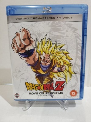 DRAGON BALL Z Movie Collection 1-13 + TV Specials Blu-Ray NEW
