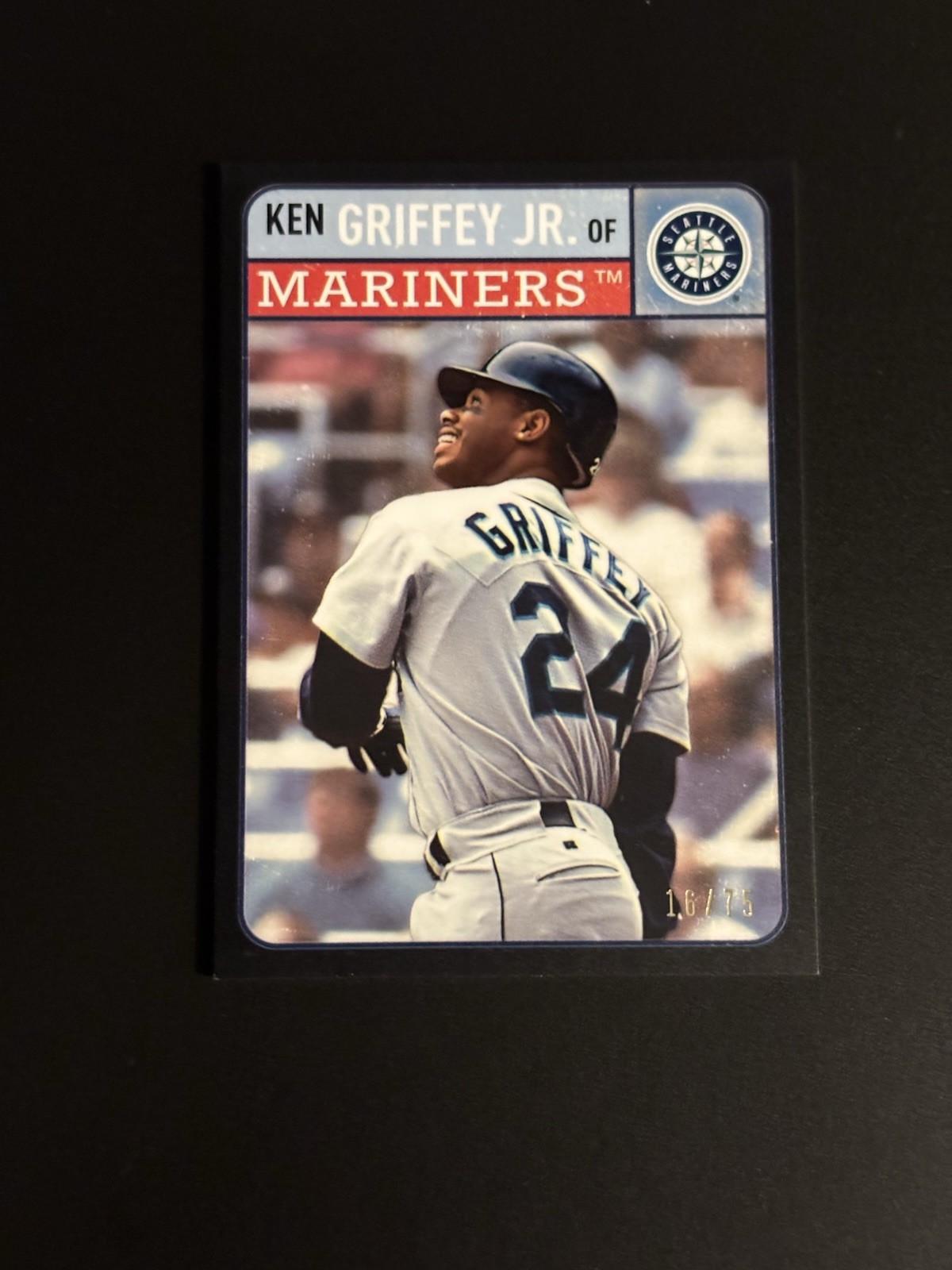 Ken Griffey Jr. 2019 Topps Brooklyn Collection #33 Black Parallel /75 PSA 9 🔥