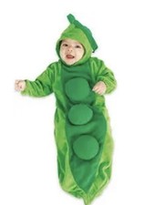Baby Pea in the Pod Bunting Halloween Costume, up to 9 months