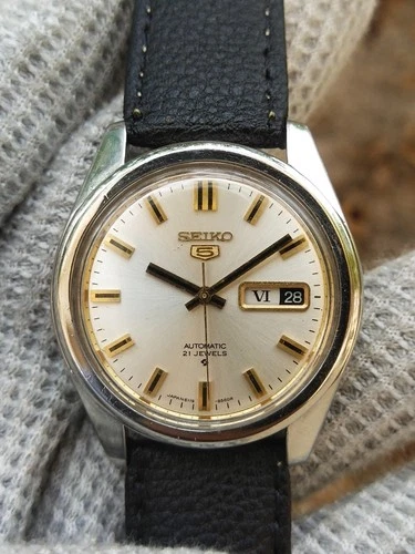 Vintage Seiko 5 6119-8095 Automatic Watch Japan For Men's