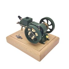 Mini Hit & Miss Gasoline Engine 4-Stroke Internal Combustion Engine Model M17