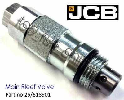 JCB PARTS HAUPTÜBERDRUCKVENTIL (MRV) Neues Modell 3DX Super