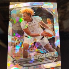Panini 2025 Prizm WNBA Nalyssa Smith Cracked Ice Parallel #119 Las Vegas Aces