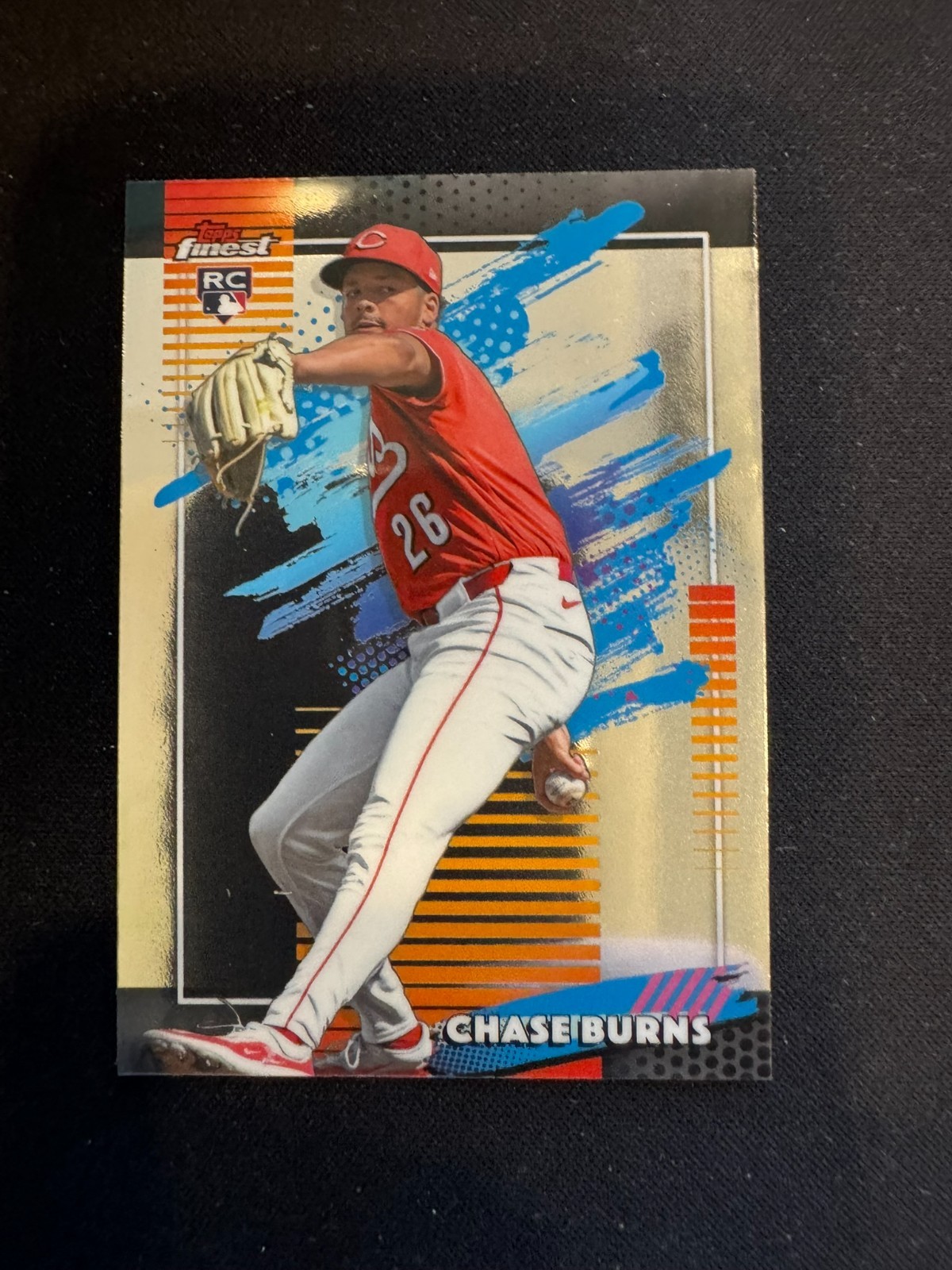 2026 Topps Finest - Uncommon Chase Burns #194 (RC)